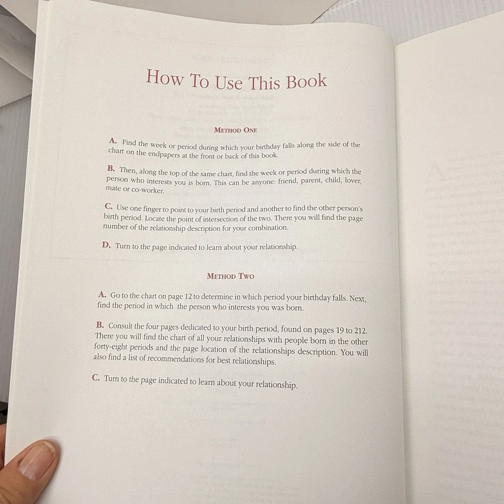 Secret Language of Birthdays & Relationships Book Set Astrology Goldschneider